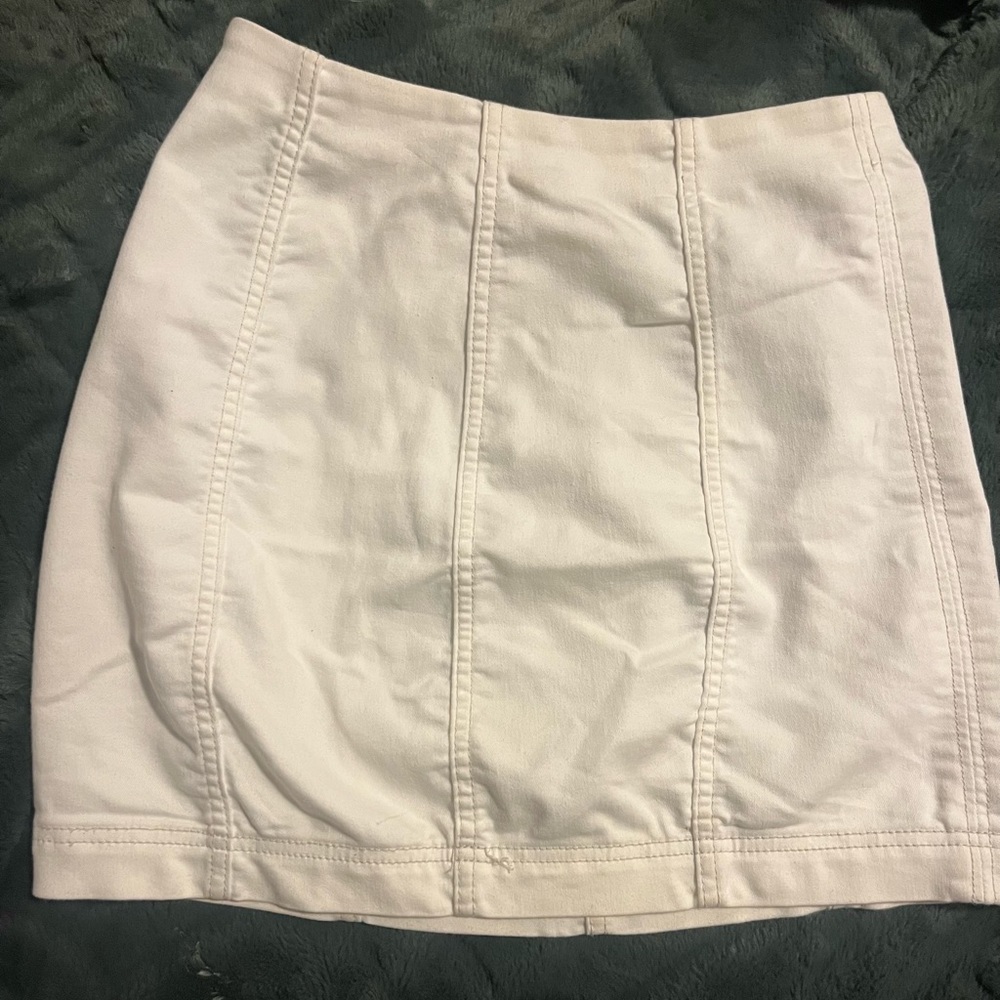 Free people white skirt